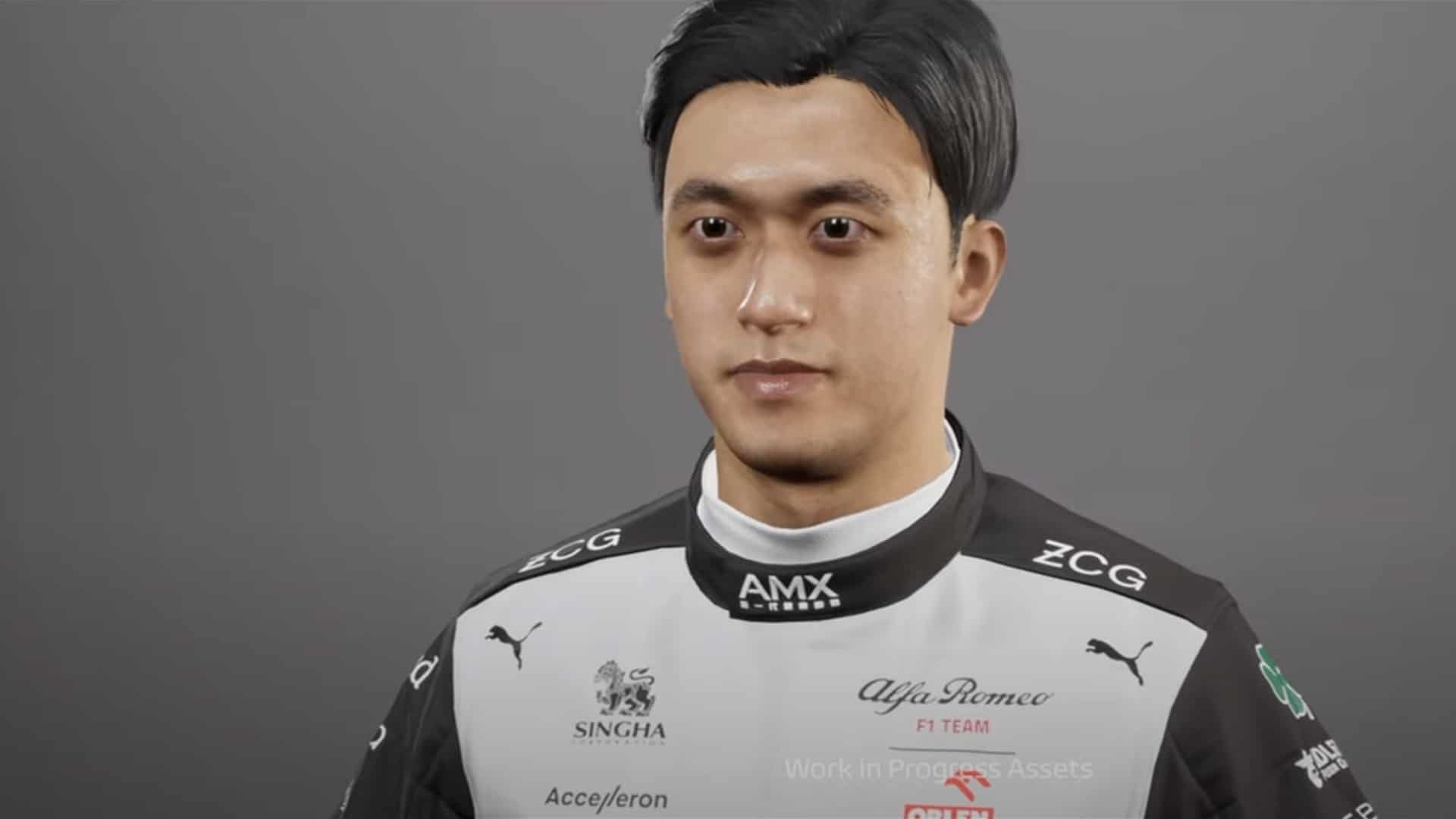 Watch Albon and Zhou be scanned into F1 Manager 2022