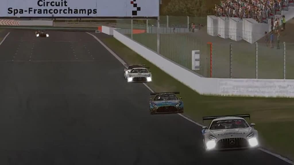 iRacing grass dipping, Spa 24 Hours 2022