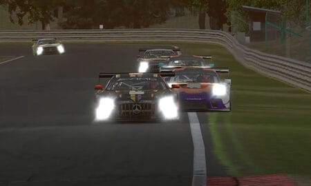 iRacing has a number of good ideas to remove grass dipping
