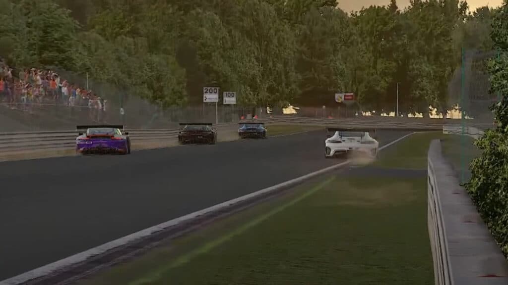 iRacing tire dipping, Spa 24 Hours 2022