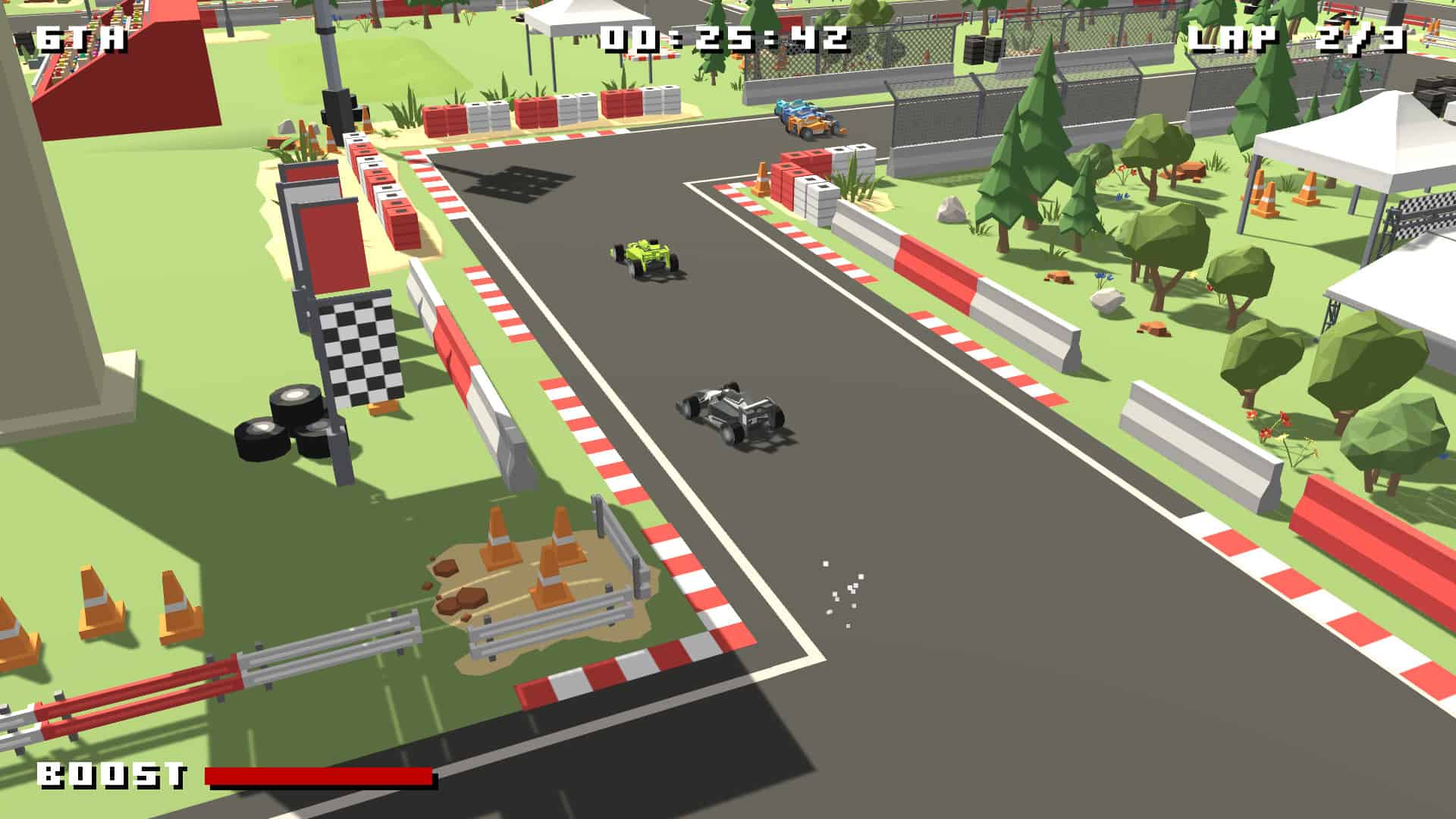 Low-poly arcade racer Formula Bit Racing DX coming to consoles this month