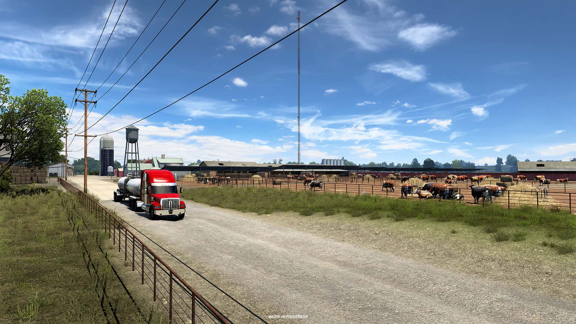 American Truck Simulator is going agricultural with its upcoming Texas DLC