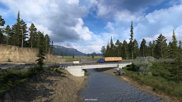 American Truck Simulator’s ruggedly scenic Montana DLC is out now 
