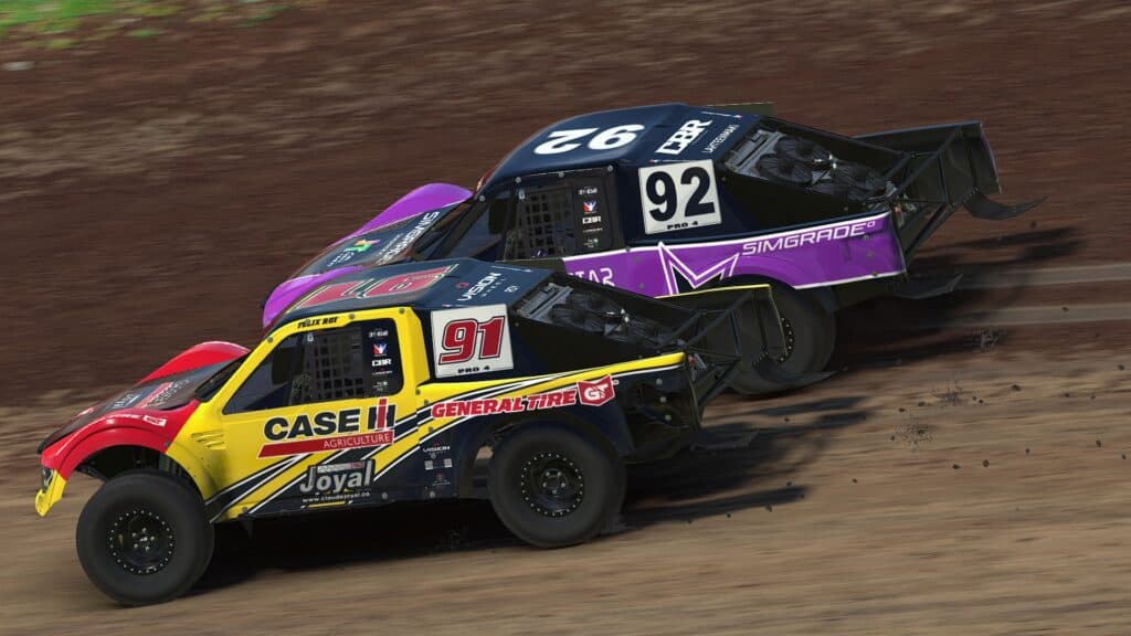 iRacing Off-Road: Championship battle down to Barry and Swane after Bark River