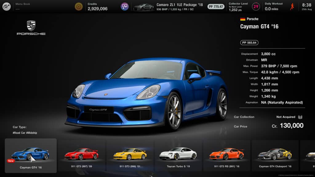 Gran Turismo 7 adds four new cars in October update