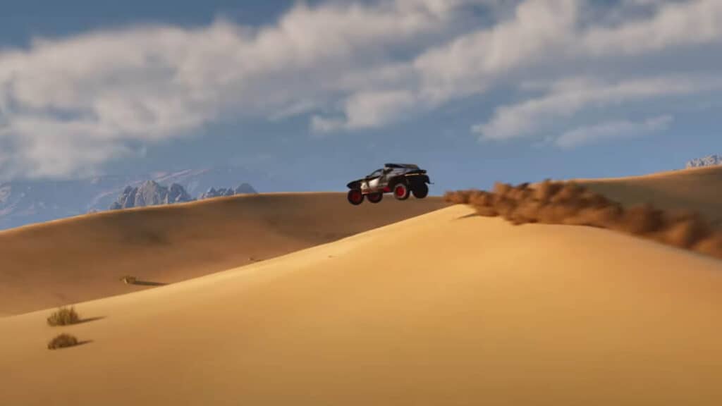 Audi RS Q e-tron Dakar Desert Rally game
