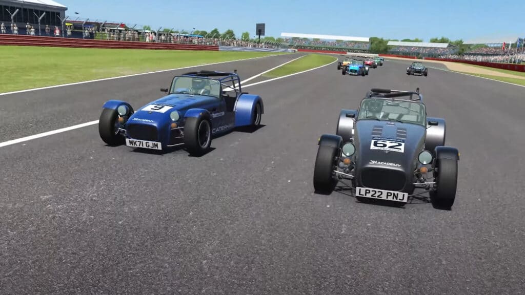Caterham Academy racer slipstreaming its way to rFactor 2 this month for free