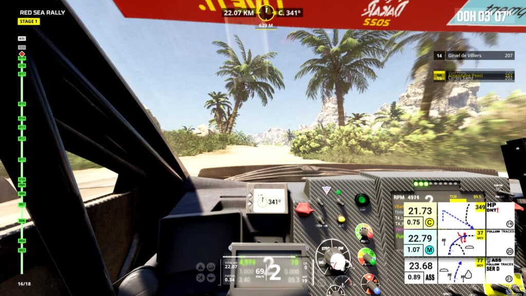 Dakar Desert Rally Onboard Gameplay, Professional Mode