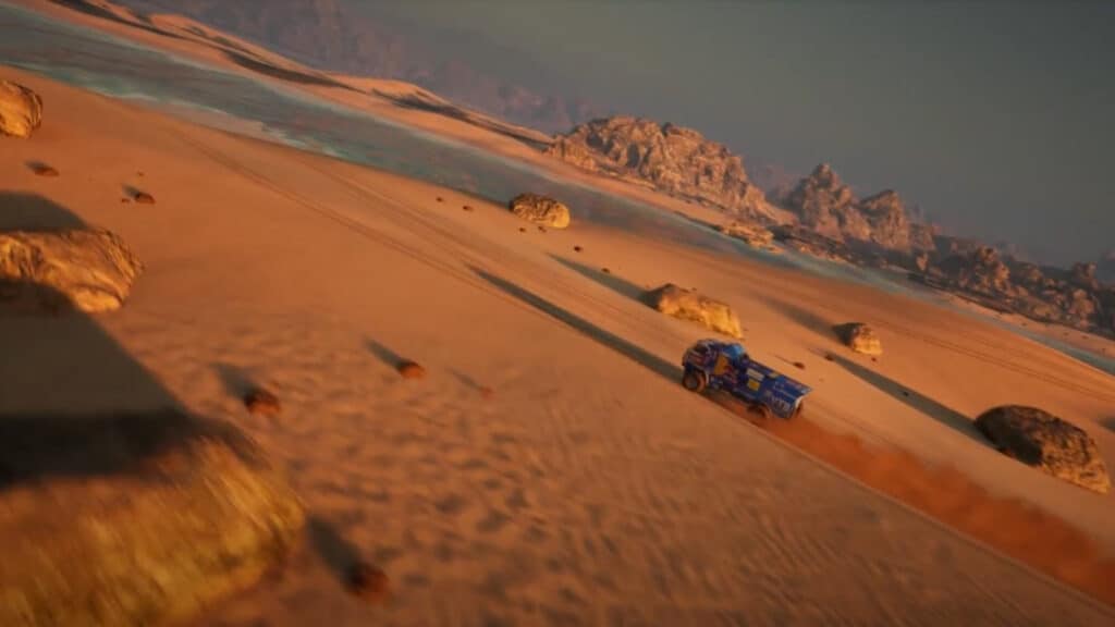 Dakar Desert Rally, Truck gameplay