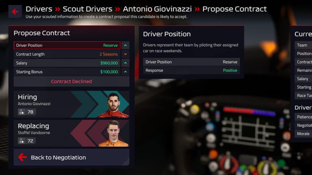F1 Manager 2022 - Negotiation Failed 02