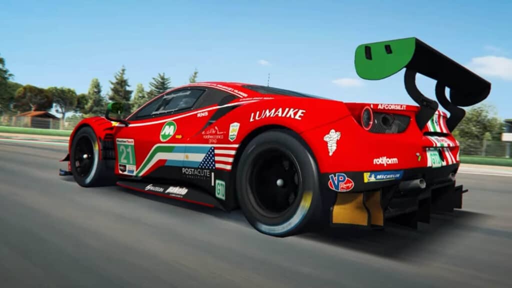 The Ferrari 488 Gt3 Evo Is Now Also In The Gt3 Class Within Raceroom 