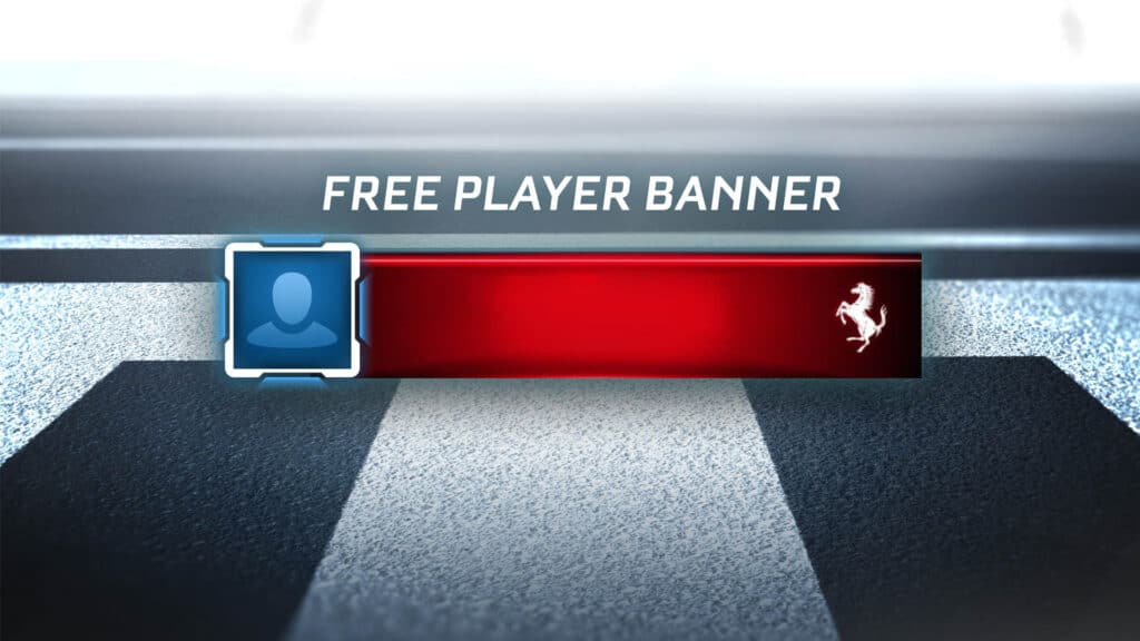 Ferrari free player banner Rocket League