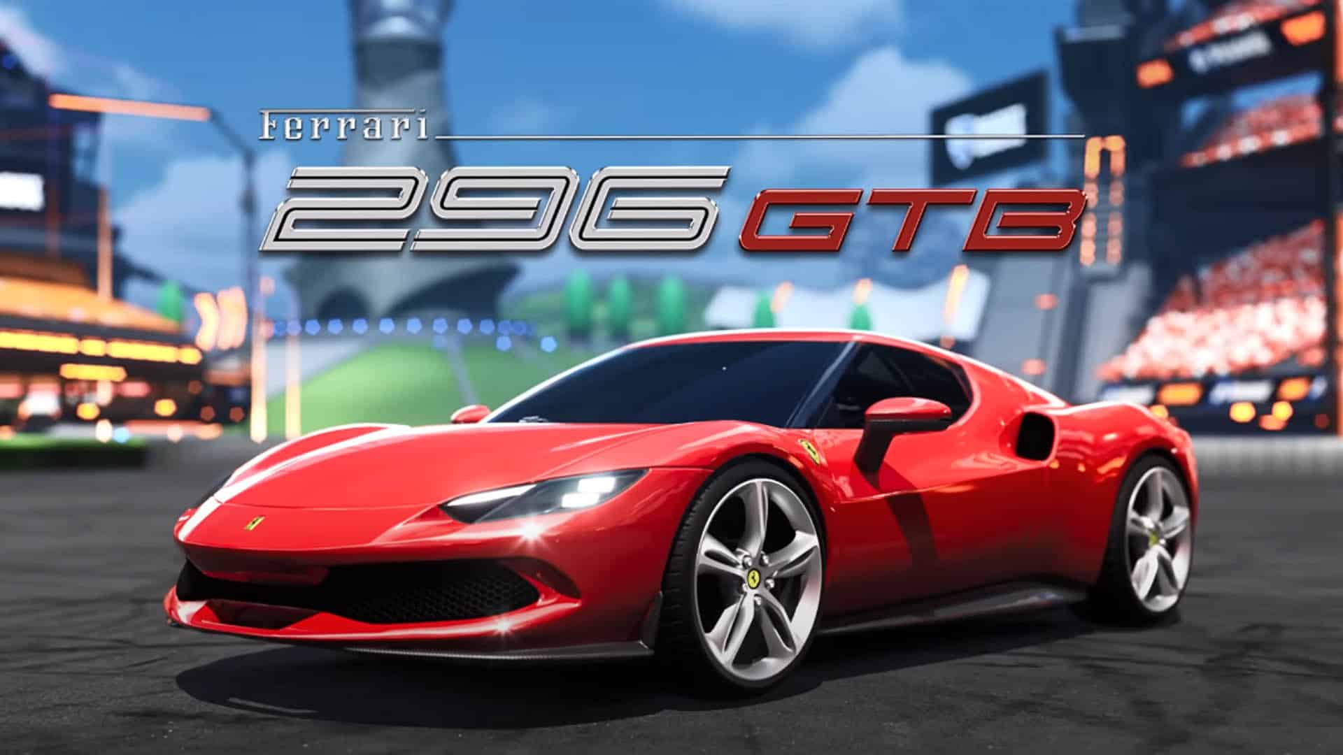 Ferrari's 296 GTB supercar is now in Rocket League 02