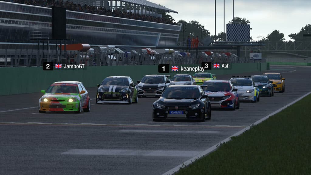 Gran Turismo 7, lobby, starting grid type