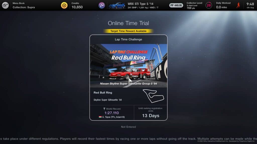 Your guide to Gran Turismo 7's Lap Time Challenge, 4th-18th August: Super Skyline!