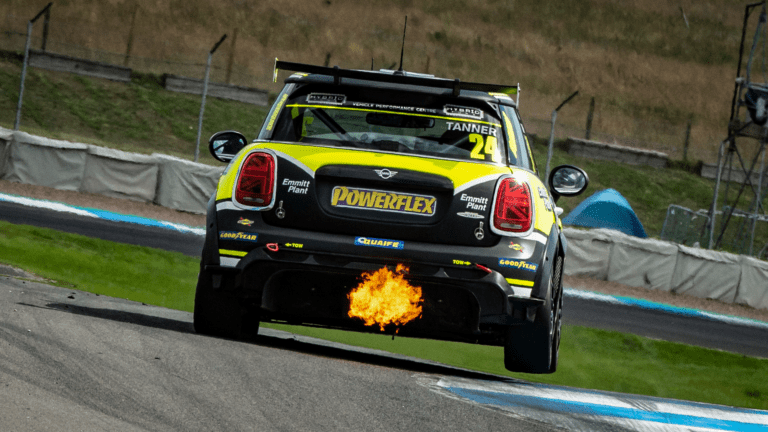 Joe Tanner, Mini JCW, MINI CHALLENGE UK, Knockhill 2022