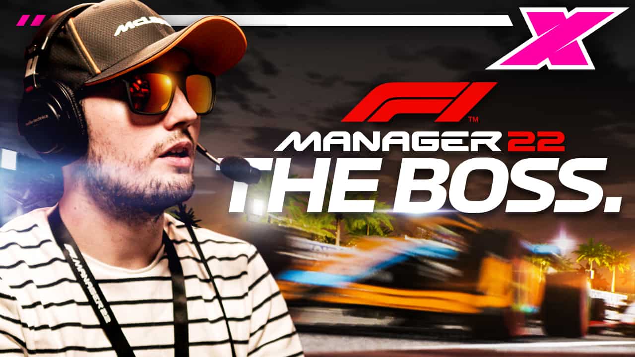 WATCH: The first race in F1 Manager 2022