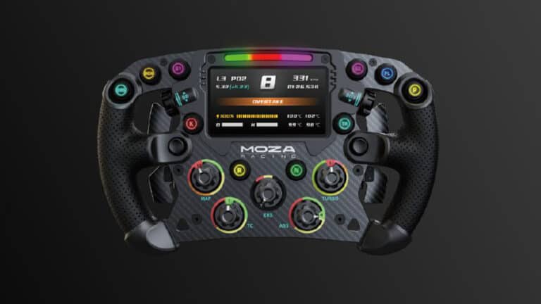 Moza launches FSR, a formula-style sim racing wheel | Traxion