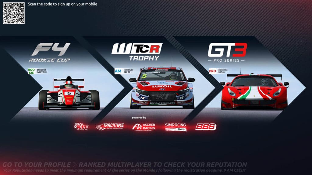 RaceRoom's Ranked Championship returns for Season 2 with format changes