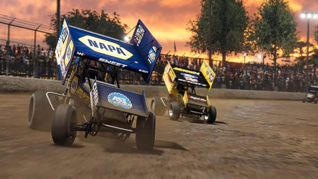 World of Outlaws Dirt Racing by Monster Games and iRacing