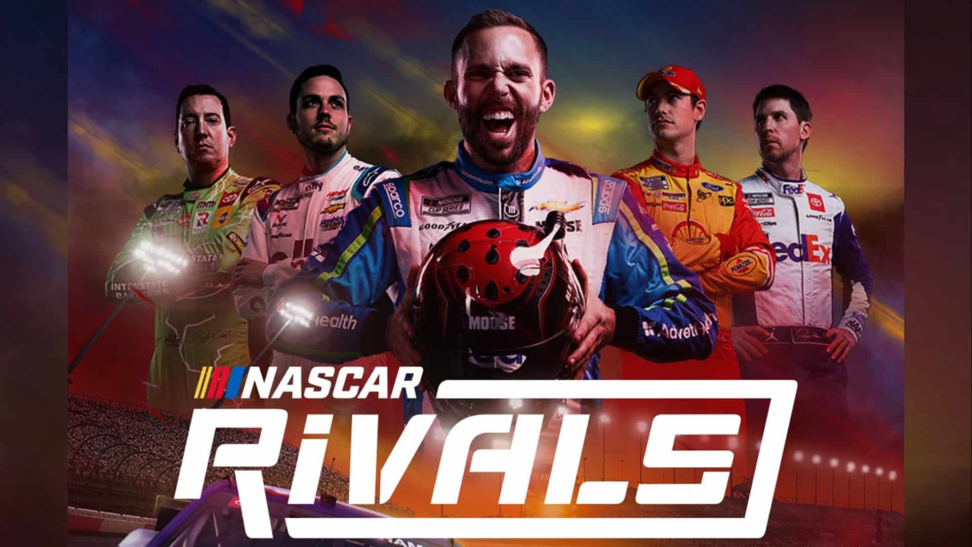 Cover drivers unveiled for upcoming Switch title NASCAR Rivals