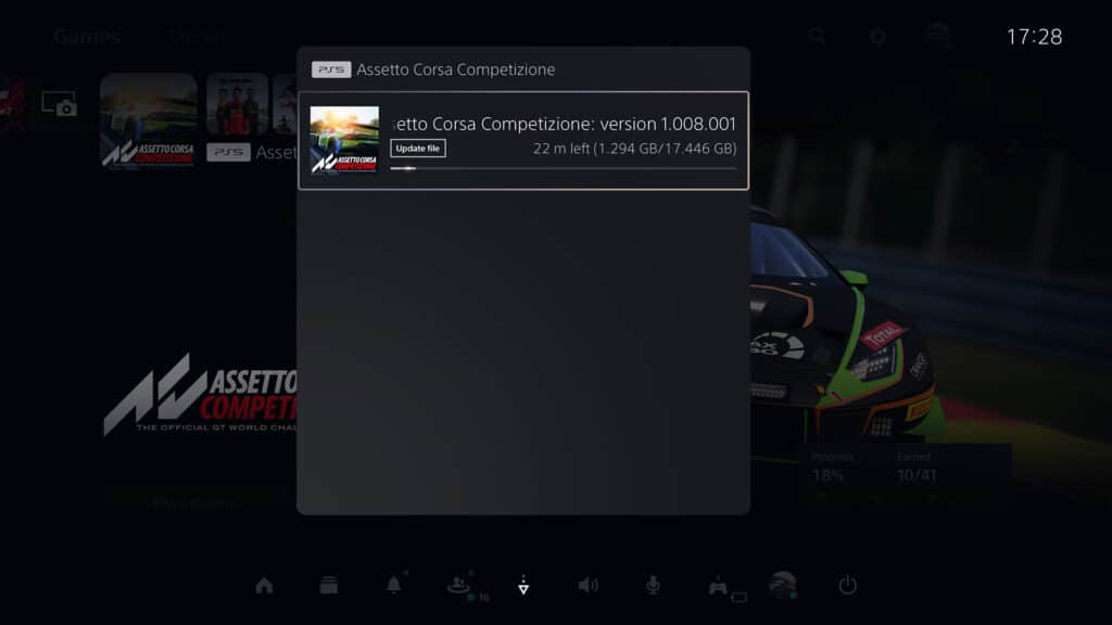 Das Assetto Corsa Competizione-Konsolenupdate fügt ein neues Reifenmodell und eine 400-Hz-Physik hinzu