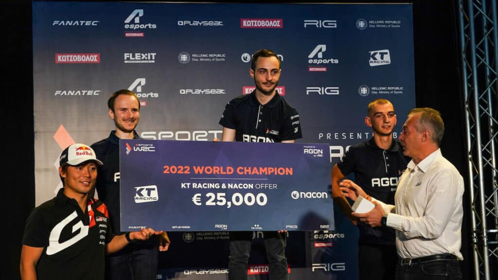 Finale WRC Esports Grand Tournament 2022 : Blanc devient quadruple champion