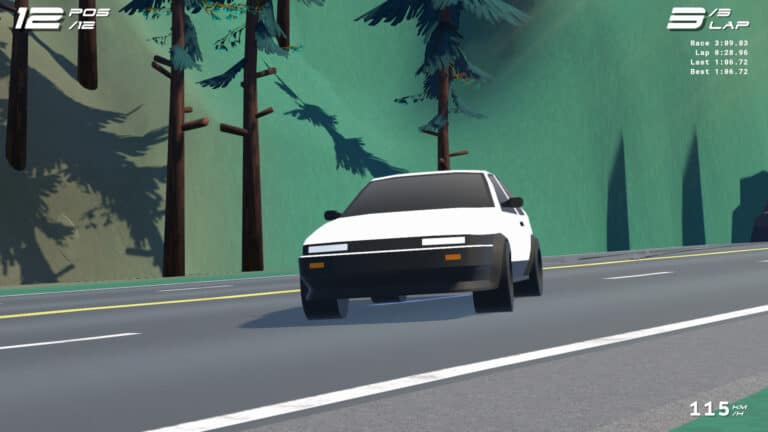 Race Me Now review: a colourful indie racer that requires more tuning