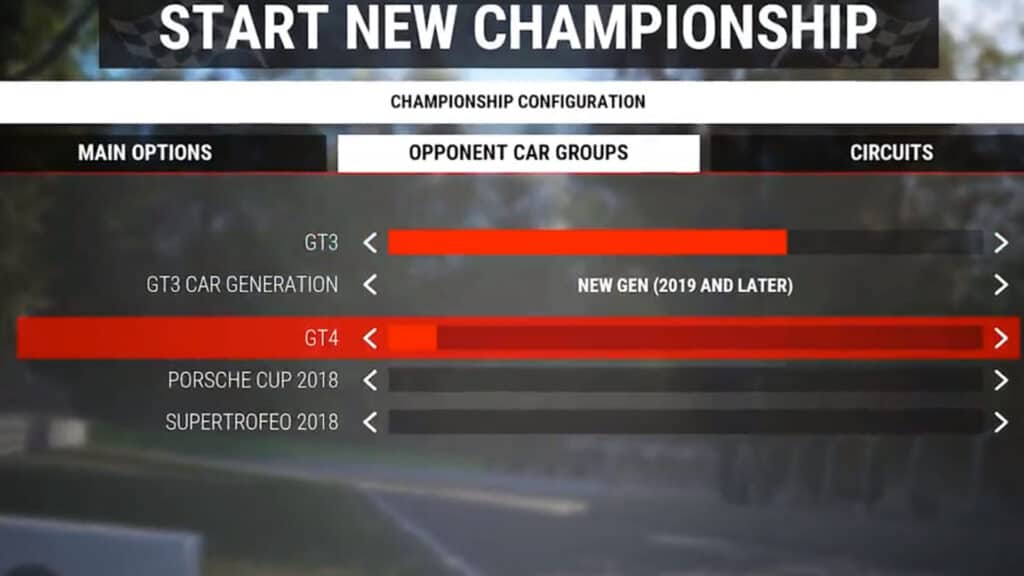 Assetto Corsa Competizione, 2022 console update, multi-category racing