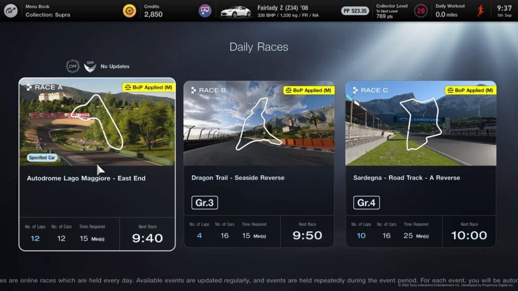 Your guide to Gran Turismo 7's Daily Races, w/c 5th September: Kart craft, Gran Turismo 7