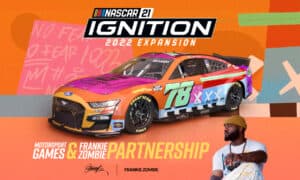 Frankie Zombie livery included in upcoming NASCAR 21: Ignition DLC