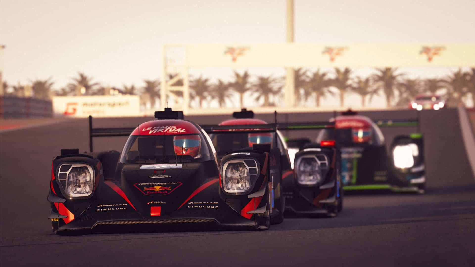 LMVS 8 Hours of Bahrain - Redline and Project 1 by Dörr Esports lead at halfway