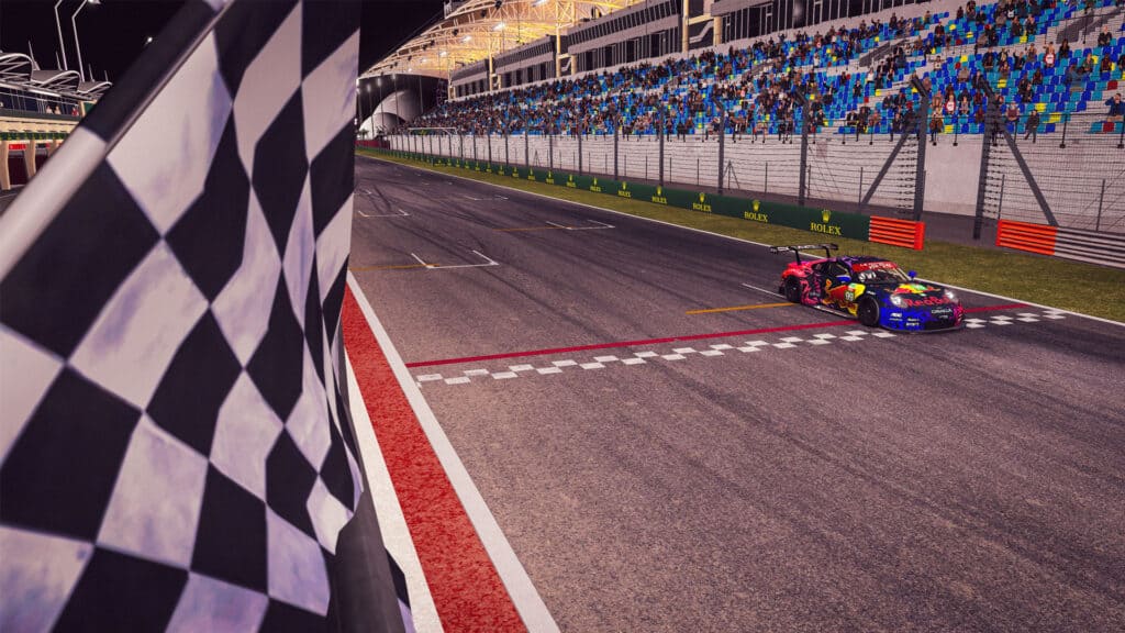 Le Mans Virtual Series Bahrain – Oracle Red Bull Racing won the GTE class