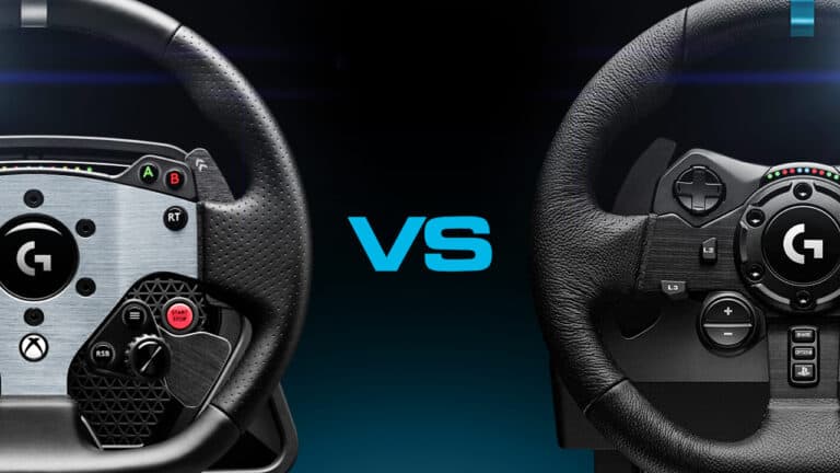 What's the difference between the Logitech G PRO and G923 wheels?