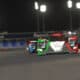 two LMP2 cars at Bahrain Le Mans Virtual Series