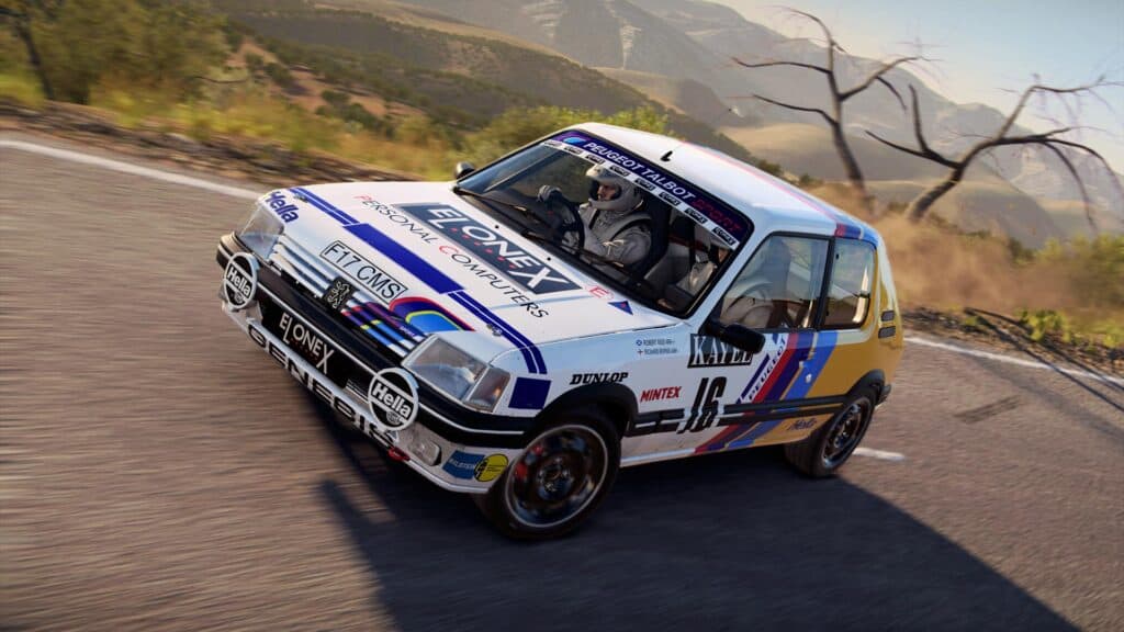 Peugeot 205 DiRT 4 game EA Play