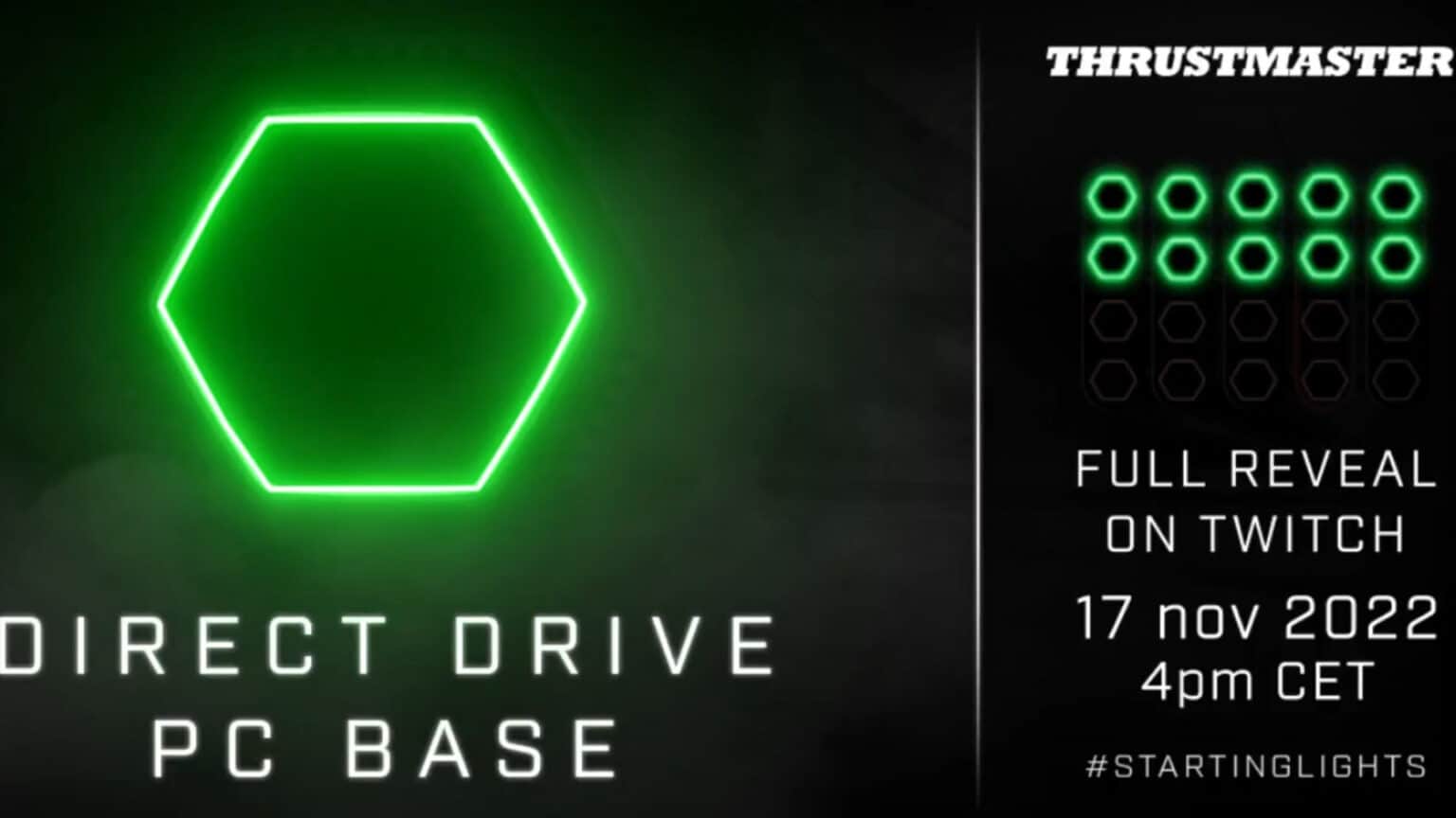 Thrustmaster's direct drive wheel base set for November reveal Traxion