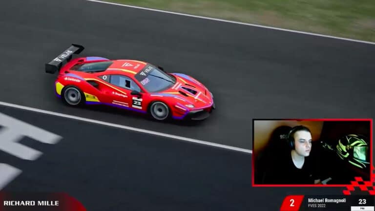 Romagnoli wins Ferrari Esports Series EU Regional Final