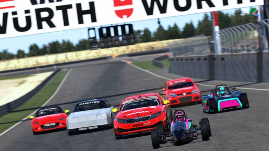 All the included content with a basic subscription to iRacing