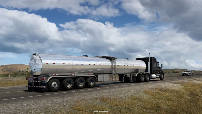 American Truck Simulator’s Texas DLC showcases ownable chemical trailers