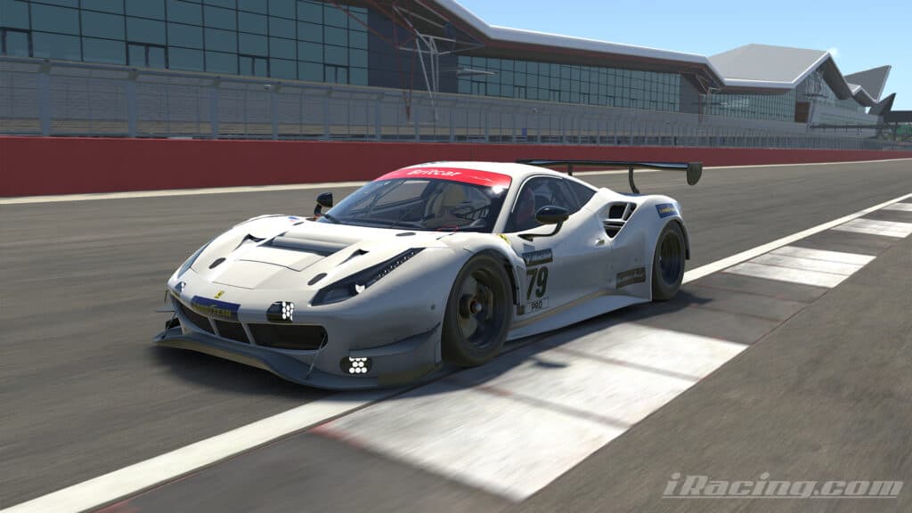 iRacing, Motorsport UK, Ferrari 488 GT3, Silverstone