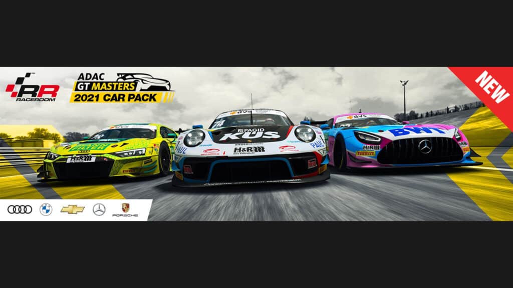 2021 ADAC GT Masters car pack RaceRoom Racing Experience