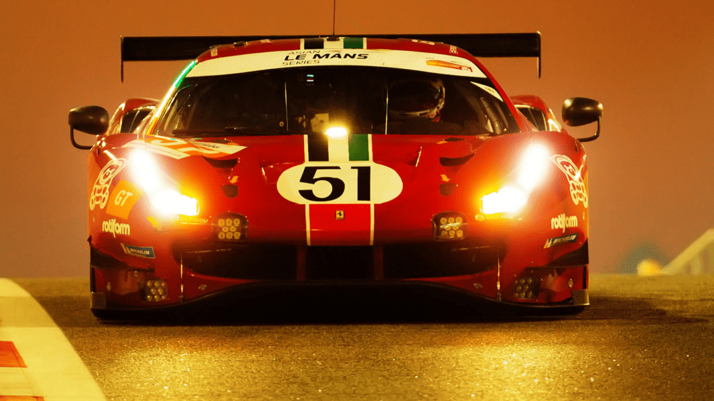 A sunset drive for Victor Gomez IV at the Asian Le Mans