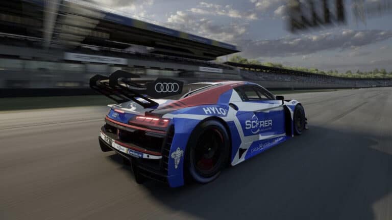 Audi R8 LMS GT3 evo II Rennsport sim racing