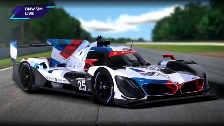 BMW’s M Hybrid V8 LMDh and GTP racer coming to iRacing in December 