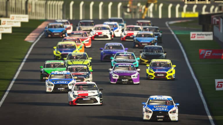 Low Fuel Motorsport, rFactor 2, BTCC, Donington Park