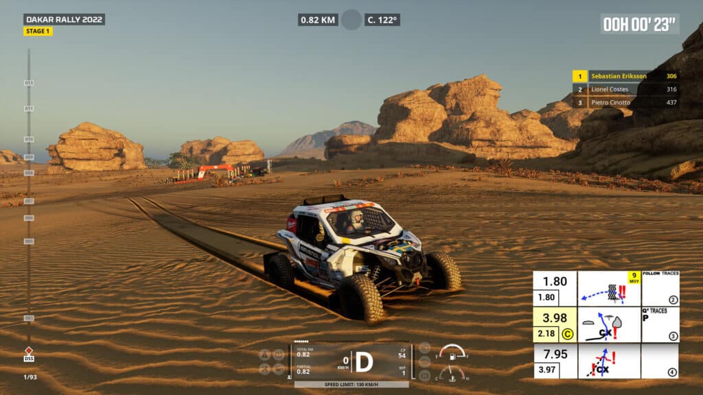 Dakar Desert Rally, Dakar 2022 simulation gameplay