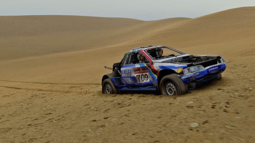 Dakar Desert Rally damage