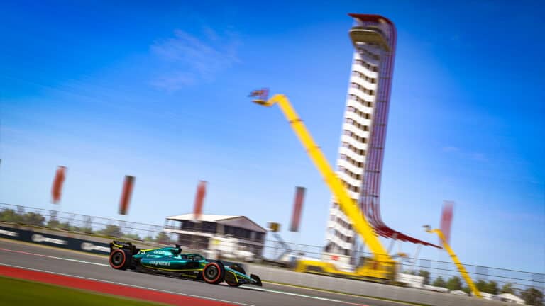 F1 22, Aston Martin, COTA