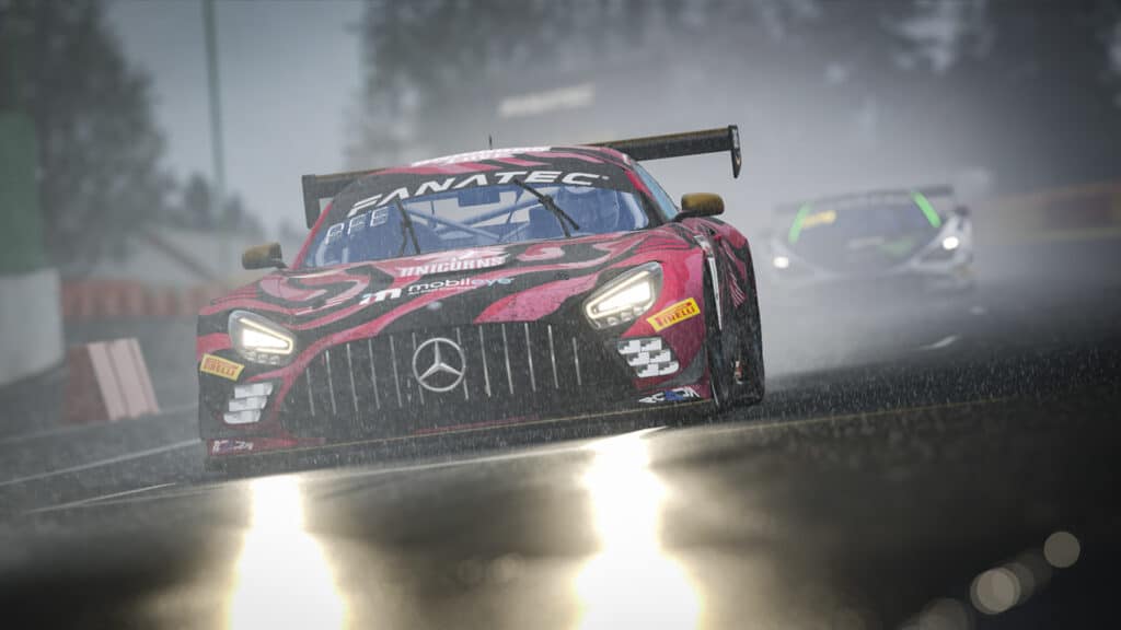 Mobileye Intercontinental GT Challenge Esports, Spa-Francorchamps , Mercedes AMG